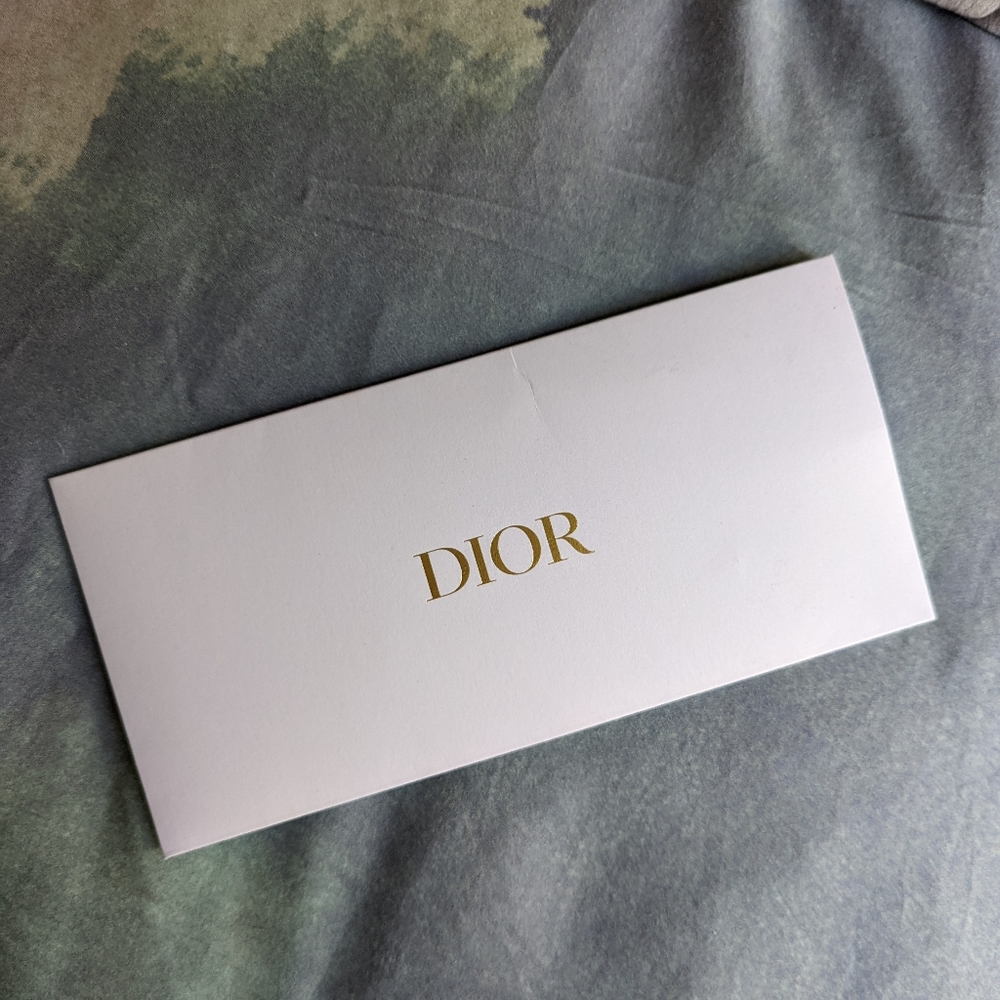 Authentic Christian Dior Receipt Holder
